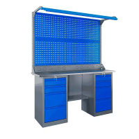 Верстак слесарный SLF 161.44.1-2FR